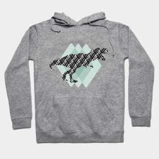 T-Rex Pop Art Hoodie